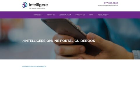 intelligere-online-portal-guidebook - Intelligere Solutions