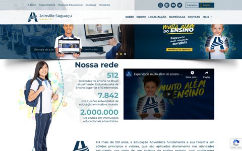 Colégio Adventista de Joinville - Saguaçu | Educação ...
