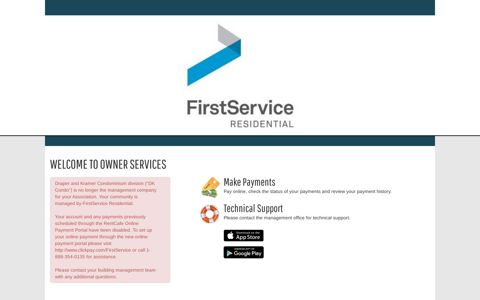 Login to FirstService Residential Resident Services - RENTCafe