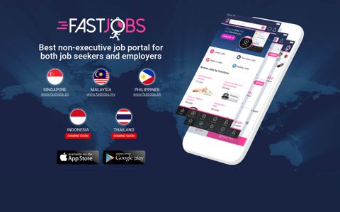FastJobs: Asia's best non-executive job portal for both job ...