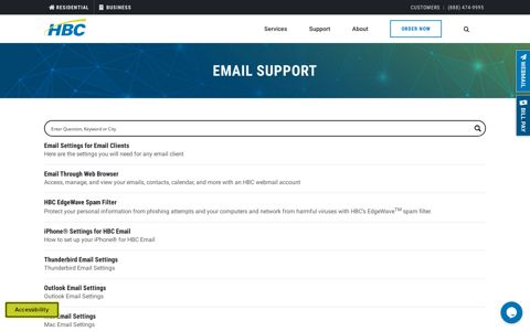 Email Support | HBC