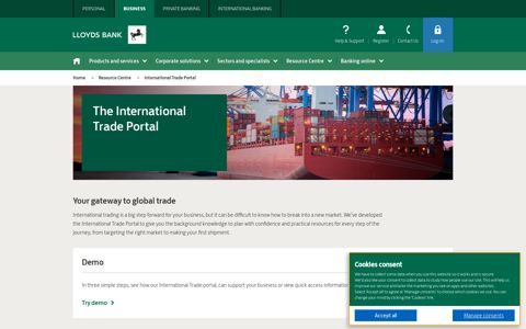 International Trade Portal - Business Resource ... - Lloyds Bank