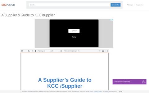 A Supplier s Guide to KCC isupplier - PDF Free Download