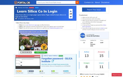 Learn Silica Co In Login - Portal-DB.live