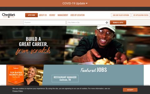 Careers | Cheddar's Scratch Kitchen