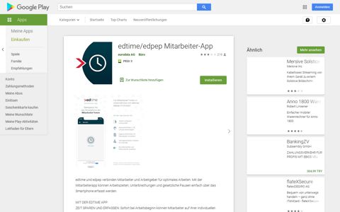 edtime/edpep Mitarbeiter-App – Apps bei Google Play