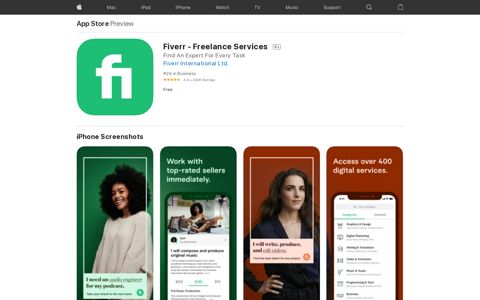 ‎Fiverr - Freelance Services on the App Store