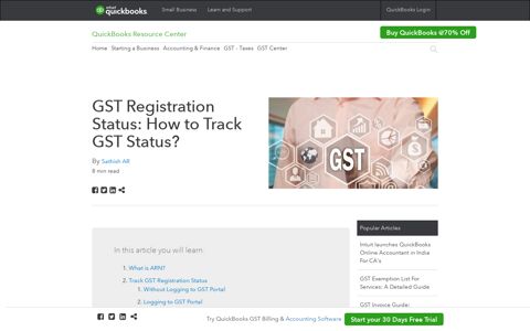 GST Registration Status: How to Track GST Status ...