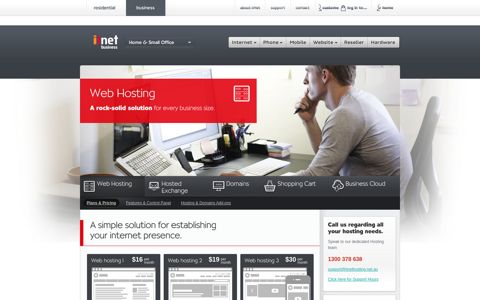 Web Hosting — iiNet