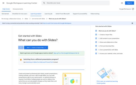 What can you do with Slides? - Google Workspace Learning ...