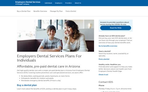 Employers Dental Services: Dental Plans For Individuals