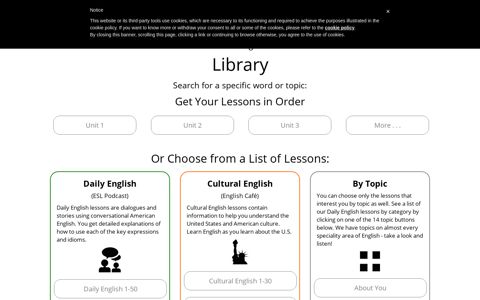 Lesson Library – ESLPod.com