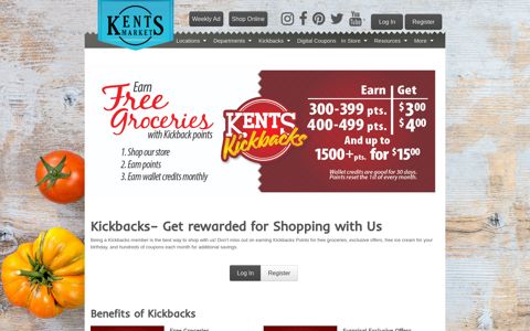 About Rewards - Kent's Market