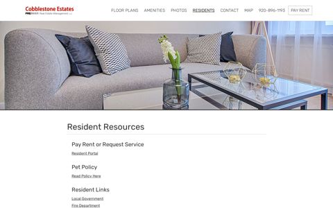 Resident Resources - Cobblestone Estates In Ripon, Wisconsin