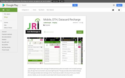 Mobile, DTH, Datacard Recharge - Apps on Google Play