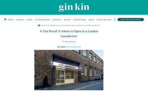 A 'Gin Portal' Is About to Open in a London Launderette | The ...
