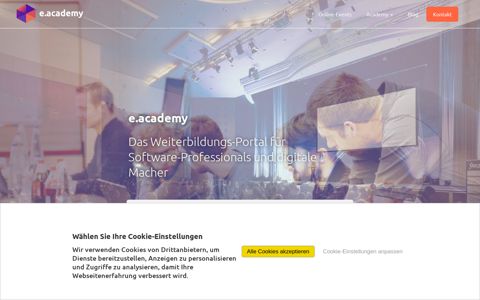 e.academy | Das Weiterbildungs-Portal für Software ...