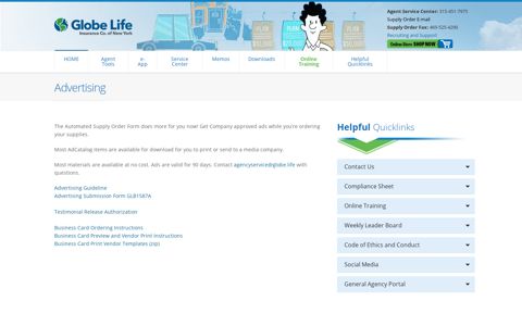 Advertising - Globe Life Insurance Company of New York