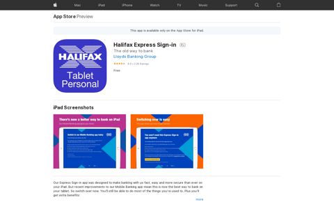 ‎Halifax Express Sign-in on the App Store