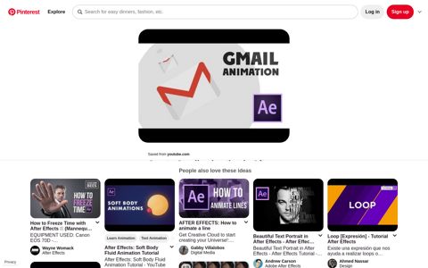 Create Gmail animation in After Effects - Pinterest