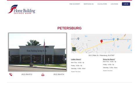 Petersburg - Home Building Savings Bank Mortgage