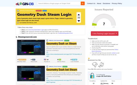 Geometry Dash Steam Login