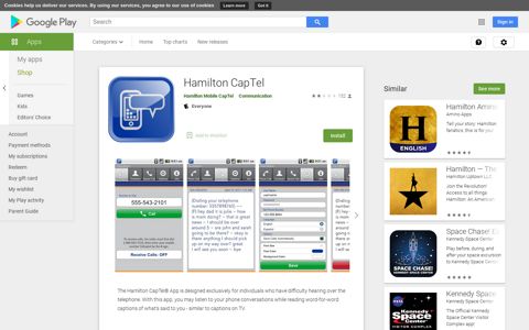 Hamilton CapTel - Apps on Google Play