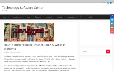 How to Hack Mikrotik Hotspot Login & Wifi.id in Windows ...