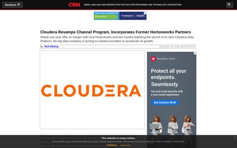 Cloudera Revamps Channel Program, Incorporates Former ...