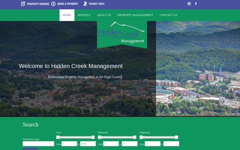 Boone Area Property Management Services - Hidden Creek
