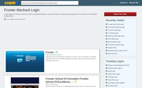Fronter Mschool Login | Accedi Fronter Mschool - Loginii.com