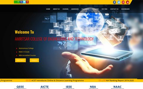 ACET Amritsar: Top Engineering College, Career, Placement ...