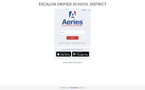 escalon unified school district - Aeries: Portals