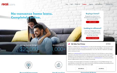 Home Loan - Apply for a Mortgage Online! | Reali