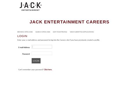 Jack Entertainment Careers