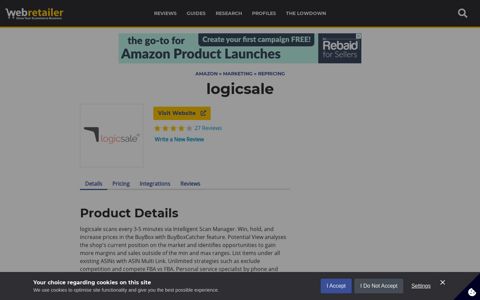 logicsale Reviews and Pricing 2020 – Web Retailer
