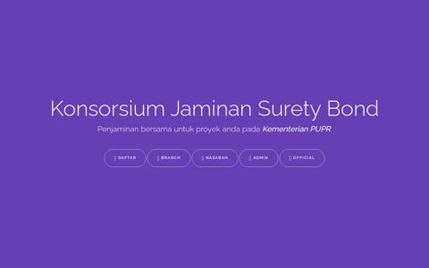 Konsorsium Jaminan Surety Bond Indonesia
