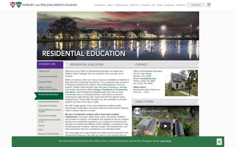 Residental Education - HWS