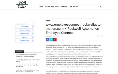 www.employeeconnect.rockwellautomation.com – Rockwell ...
