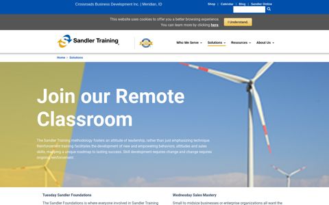Login links for training - Sandler Training