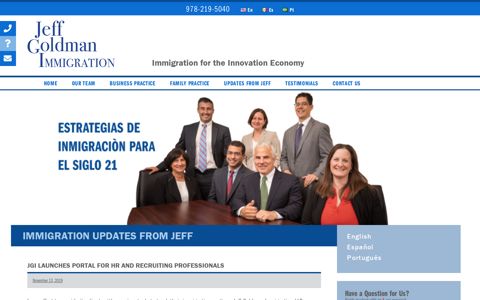 INSZoom - Jeff Goldman Immigration