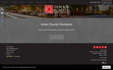 Inman Quarter Residents