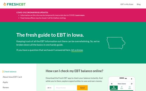 The Fresh Guide to EBT in Iowa | Fresh EBT