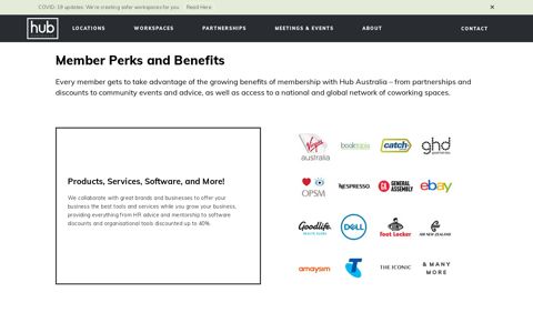 Member Perks and Benefits | Grow Your Business With Hub ...