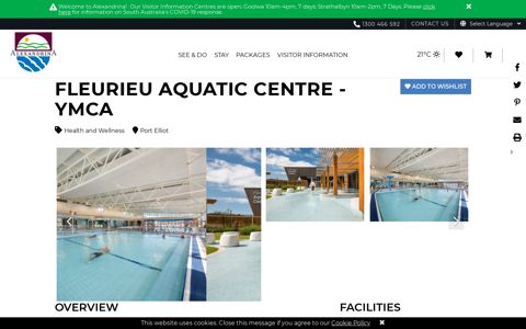 Fleurieu Aquatic Centre - YMCA - Visit Alexandrina