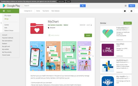 MyChart - Apps on Google Play
