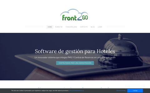 Front2Go - Software para hoteles - Home