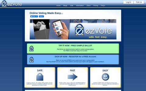 Online Voting System Software Election Services Ballots