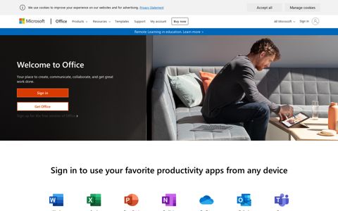 Welcome to Office - Office 365 Login | Microsoft Office