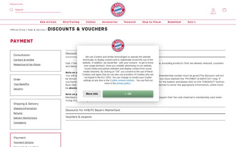 Discount for Members | Official FC Bayern Online Store